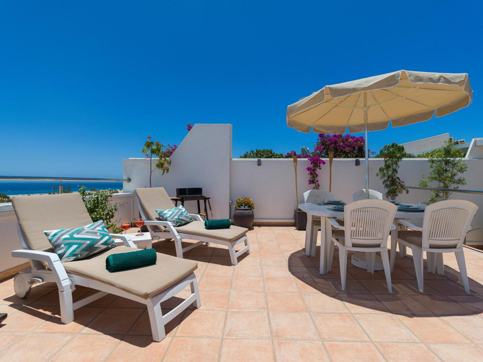 Casa Lex I Ocean & Sunrise Panorama I Steps From Dunes And Beach I Private 50 Sqm Terrace I Pool Maspalomas  Buitenkant foto
